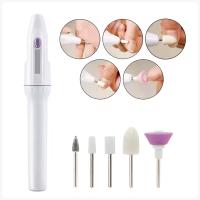Juego de mini limas eléctricas profesionales de manicura y pedicura 5 en 1 - details 1