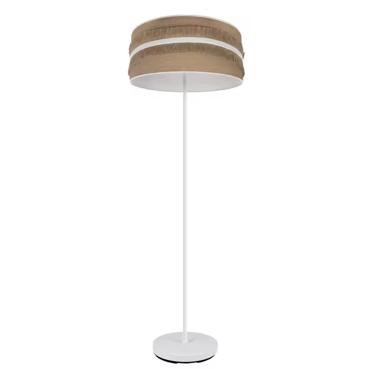 FABRILAMP - Pie Salon Natalia 1xe27 Blanco/saco-blanco 164x40x40 Cm - 1