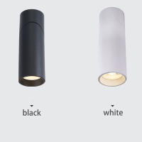 Spotlight LED Plegable Montado En Superficie GU10 Para Sala De Estar Y Cocina Lámpara De Techo De Aluminio Material Black - details 2