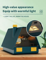 Incubador Integrado Inteligente Para Aves Small House Atmosphere Lights Con Pollos Y Patos Plástico Material De Alta Calidad - details 2