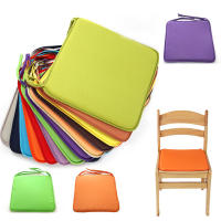 Cojín De Silla De Poliéster 35x35cm Con Correa Antideslizante Para Comedor Sofa Oficina Coche - Almohada De Asiento Interior Hogar - details 9