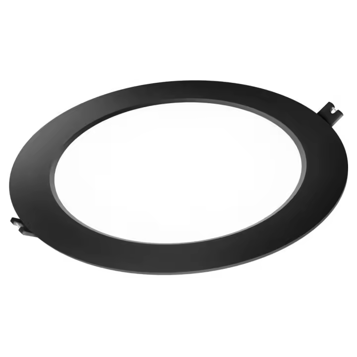 Downlight LED PC Redondo Negro 18W Neutra Matel - 1