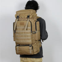Mochila De Camuflaje Grande Para Senderismo Y Camping En Montaña Mochila De Lona Para Ciclismo Y Actividades Al Aire Libre - details 6
