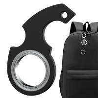 Juguete Antiestrés De Dedo Para Niños Llavero Giratorio De Metal Juguete Fidget Para Aliviar El Estrés Regalo De Fiesta Llavero Giratorio De Plástico Tamaño Compacto - details 5