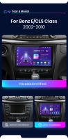 Junsun Android 13 Radio Para Mercedes Benz E class W211 E300 2002 2003 2004 2005 2006 2007 2008 2009 2010 DSP Navegación GPS Reproductor Multimedia 2 DIN Inalámbrico CarPlay Android Auto Radio - details 4