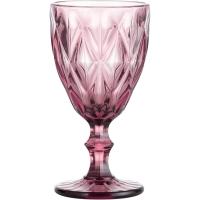 MAXHOME-Juego de 6 vasos Copa Vino Escorial Rosa 25 cl para boda, fiesta, bar, vacaciones, aniversario - details 0