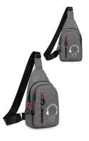 Bolsa De Pecho Para Hombres De Gran Capacidad Unisex Para Deportes Al Aire Libre Y Ocio Estilo Crossbody Monedero De Nylon - details 22