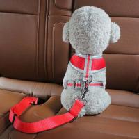 Cinturón De Seguridad Para Mascotas De Coche 1PC Adecuado Para Perros Pequeños Y Medianos Suministros De Seguridad Al Exterior Para Mascotas Material De Nylon - details 5