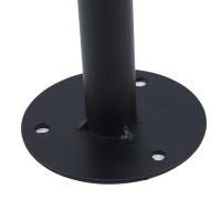 Soporte De Pared Triangular Negro Fijo Para Microondas Accesorios De Hardware Trabajar Con Hierro Material De Hierro Y Madera - details 7