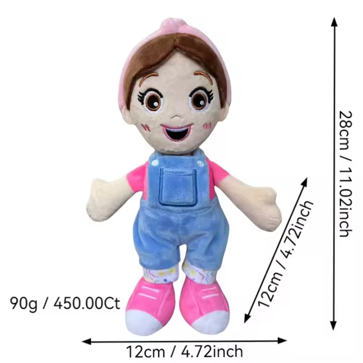 Muñeco de peluche de oso de iluminación musical- Ayudas didácticas vocales interactivas para la primera infancia - 1