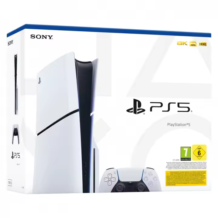 PLAYSTATION 5 MODELO SLIM CON LECTOR DE DISCO VERSIÓN ESPAÑOLA GARANTÍA EUROPEA. SPANISH VERSION EUROPEAN WARRANTY - 1