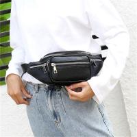 Bolso De Cintura Impermeable De Moda Para Viajes Negro Bolso De Cintura Para Correr Y Senderismo Estilo Cool Y Fashion - details 4