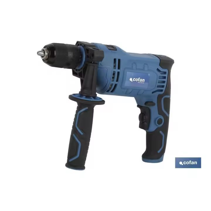 Taladro Impacto Cofan | Brocas 1-13mm | 910W | Portabrocas Seguridad Automático - 1