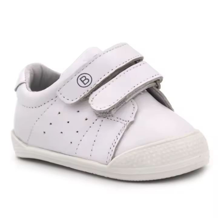 Deportivo piel flexible Bubble Kids C844 respetuosos con doble velcro. - 1