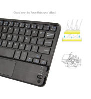 Teclado Bluetooth Con Touchpad Para Tablet Android iPad PC Samsung Tab Teclado Inalámbrico Para Computadora Y Tablet Con Soporte Al Pulgar - details 15