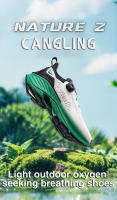 Zapatillas De Entrenamiento Cruzado ONEMIX Para Hombres Zapatillas De Correr Al Aire Libre Impermeables Caminando Casual Senderismo Aumento De Altura Ancho Cierre De Cremallera Material De Suela De Goma - details 1