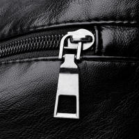 Bolso Bandolera Negro Con Correa Ajustable Y Compartimento Con Cierre De Cremallera Para Viajes Bolso De Hombro Para Mujer - details 6