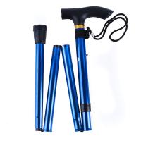 Palo De Camuflaje Unisex Para Senderismo Camping Montañismo Telescopio Batón Plegable Manzana Antideslizante Aluminio T-Manija - details 3
