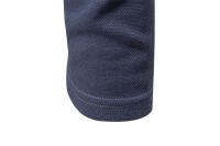 Primavera y otoño nuevos hombres lavados de manga larga con cuello casual tops de color sólido solapas de moda polo versátil - details 12
