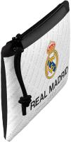 Monedero con cremallera Real Madrid tamaño 9x12cm.Escudo Real Madrid 1902 Blanco y Negro CYPBRANDS - details 1