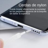 Cepillo De Limpieza Para Ducha Y Teclado Anticongelante De Nácar 10-60PCS Herramienta De Limpieza Para Agujeros De Teléfono - details 1