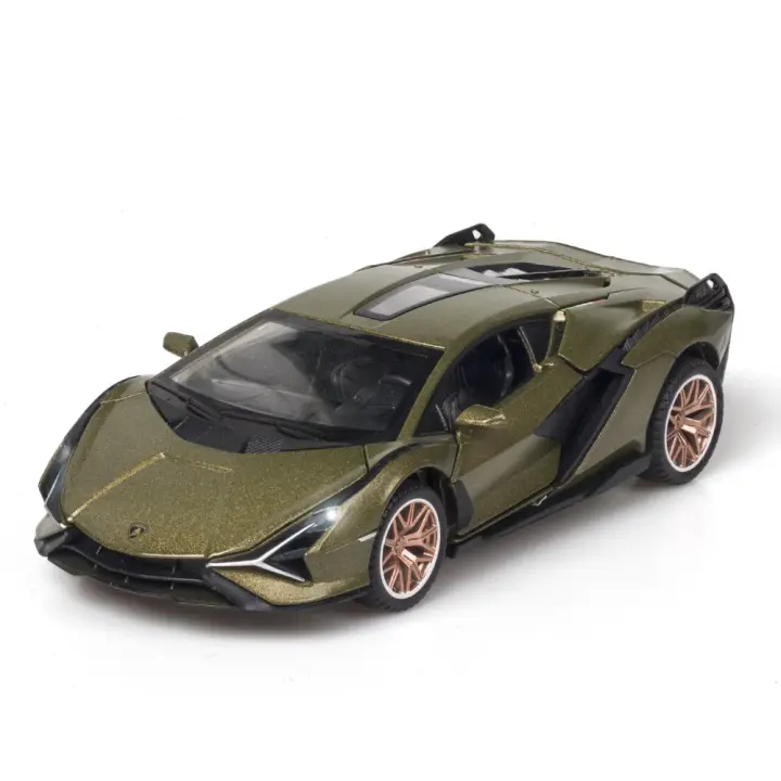 Modelo De Coche De Aleación Sian FKP37 a Escala 1:32 Con Luz Y Sonido Función De Retroceso Regalo Para Niños Vehículo De Simulación De Metal Para Jóvenes De 14 Años O Más - 1