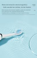 Tongwode Cepillo De Dientes Eléctrico Sonic IPX7 Impermeable Para Adultos Parejas Uso Doméstico Cerda Suave Reemplazable Con 6 Cabezas De Cepillo - details 4
