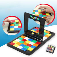 Juego Educativo De Tablero Para Niños Y Niñas Color Battle Square Racer Antiestrés Desarrolla La Lógica Y La Resolución De Problemas Juguetes Interactivos Para Padres E Hijos - details 5