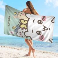 Toalla De Playa Microfibra Chiikawa Cute Absorbente Rápida Secado Suave Yoga Natación Resort Montañismo Tamaño 30x60 Cm 50x100 Cm - details 24