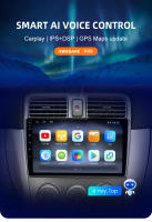 AWESAFE PX9 inalámbrico CarPlay Android Auto Radio para Subaru Forester SG 2002 2003 2004 2005 2006 2007 2008 coche reproductor multimedia GPS 2 din autoradio volante controles RDS Bluetooth - details 1