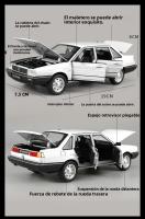 Modelo De Coche De Aleación 1/24 Diecast Santana Con Sonido Luz Y Retroceso Colección Decoración Regalos Para Niños - details 2