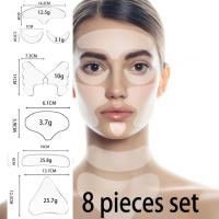 Parches De Silicone Reutilizable Antiarrugas Y Anti-Envejecimiento Para La Cara Y El Cuello Pack De 1/5/6/8/11/16/18 Piezas - details 12