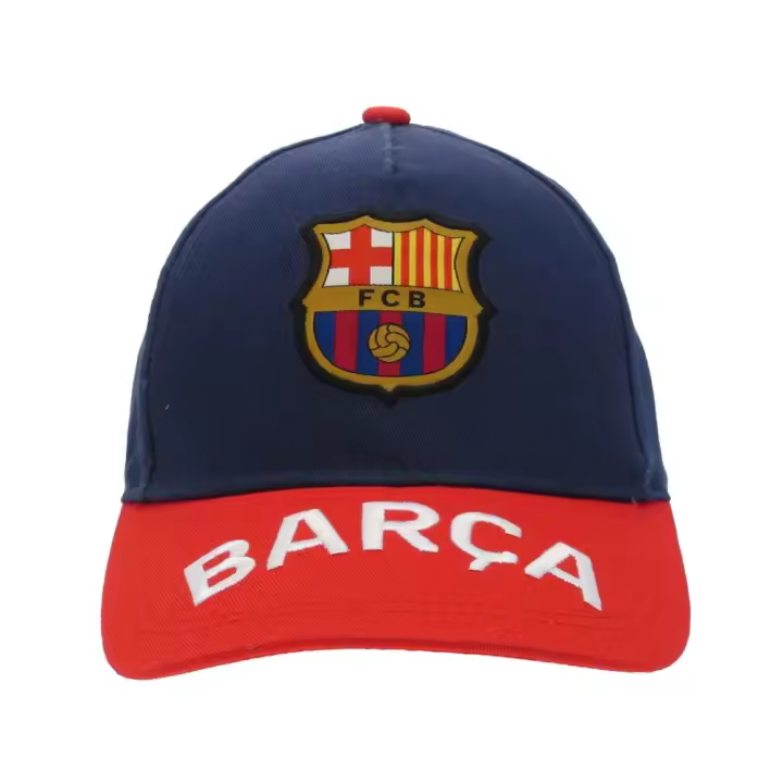 FC Barcelona Gorra "BARÇA" - 100% Algodón - Licencia Oficial - Talla Adulto Ajustable - 1