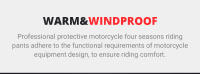 Chaqueta De Motocicleta Impermeable Para Hombre Con Protección Desmontable Negro Beige Tallas M a 3XL Moto Racing Motocross - details 15