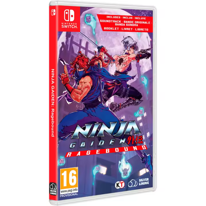 NINJA GAIDEN RAGEBOUND SWITCH - Nuevo a Estrenar - PAL España - Tesura Games - Dotemu - PREVENTA - Lanzamiento 12/09/2025 - 1