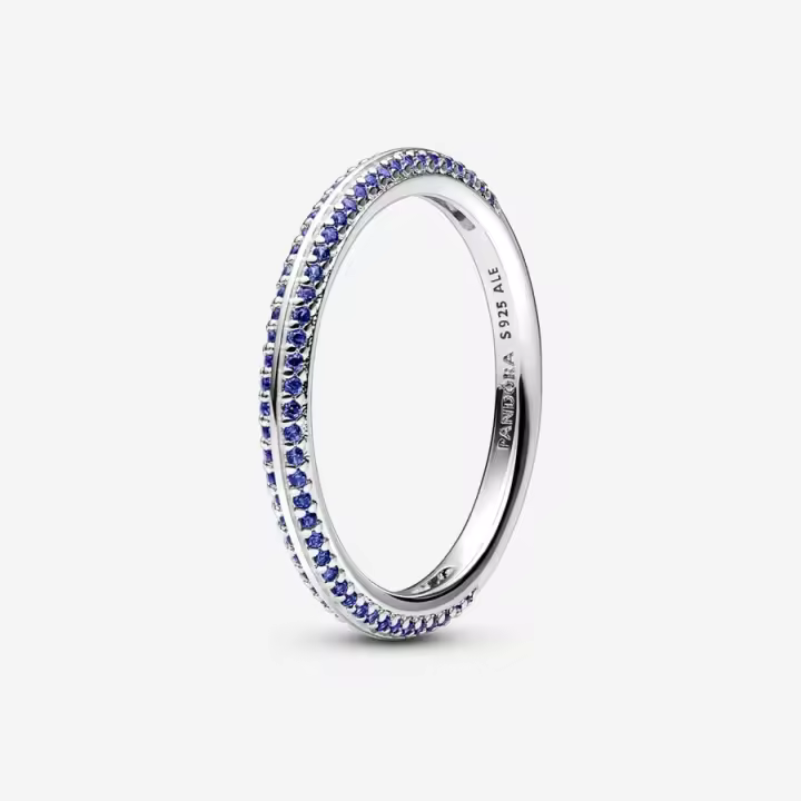 Anillo Pandora ME Pavé Azul - 1