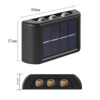Lámpara Solar LED Exterior Sensor De Iluminación Decoración De Jardín Impermeable Luz De Pared Autocontenida Para Exterior - details 8