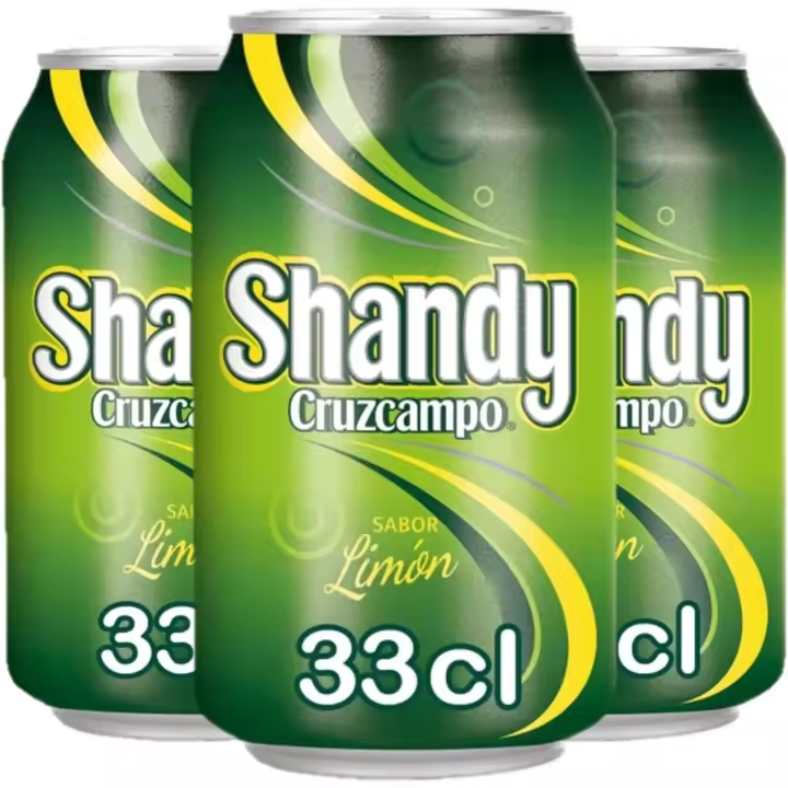 Cerveza Cruzcampo Shandy Limón lata 33cl (24unidades) - 1