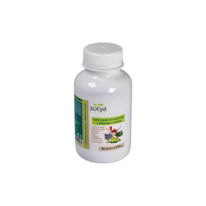 Cafe Verde+Garcinia+Chitosan+Cromo 90Cap - SOTYA - 1