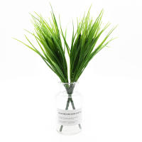 Vaso De Flor Artificial De Plástico 7Forks Para Decoración De Hogar Y Bodas Productos Para Manualidades De Navidad Plantas Artificiales De Grama - details 2