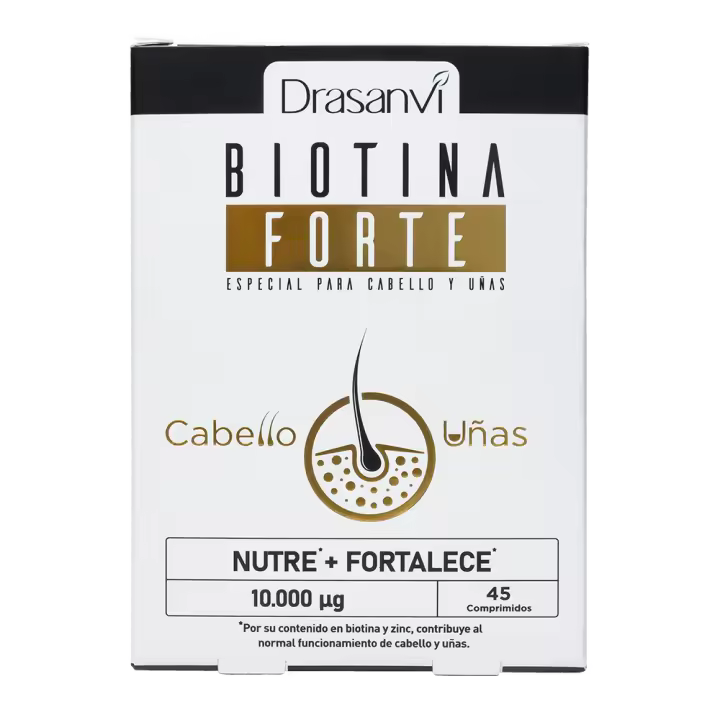 DRASANVI BIOTINA FORTE 10000 UG 45 COMPRIMIDOS - 1