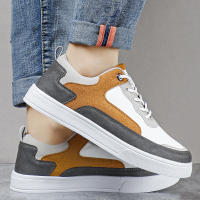 Zapatos Casuales Para Hombre En Cuero PU Cómodos Y Ligeros Para Caminar Tenis Masculino Zapatos Casuales Transversales - details 13