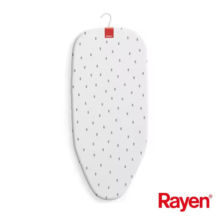 Rayen, Tabla de planchar de sobremesa, Mínimo espacio plegado, Con malla metálica, Medidas: 73,5 x 31,5 cm, Estampado - 1