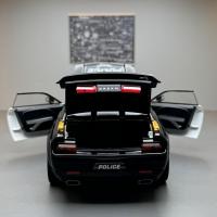 Modelo De Coche Deportivo De Aleación Challenger Redeye Hellcat Police 1:22 Con Sonido Y Luz Juguete De Colección Decoración Regalo - details 20