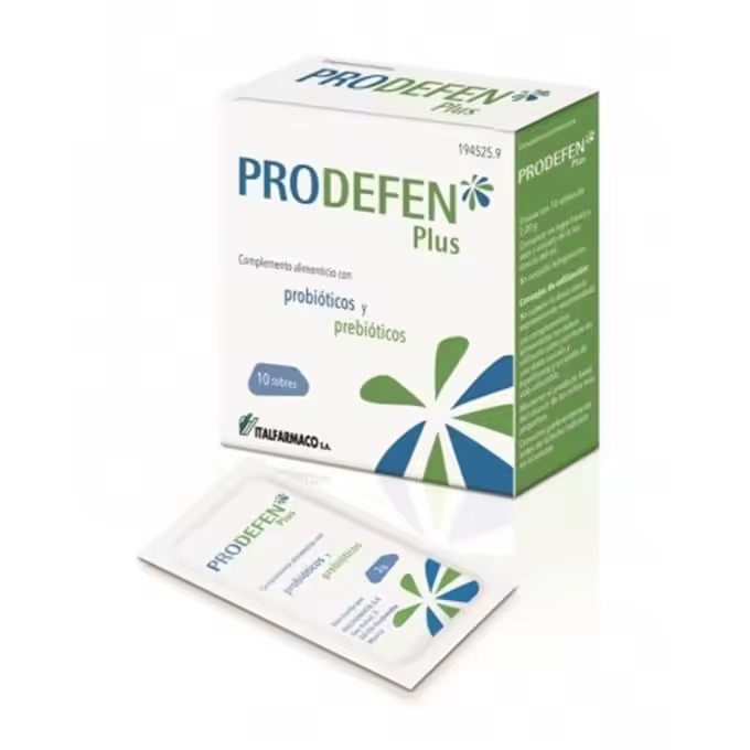 PRODEFEN PLUS PRO Y PREBIÓTICOS + VIT D 10 SOBRES - 1