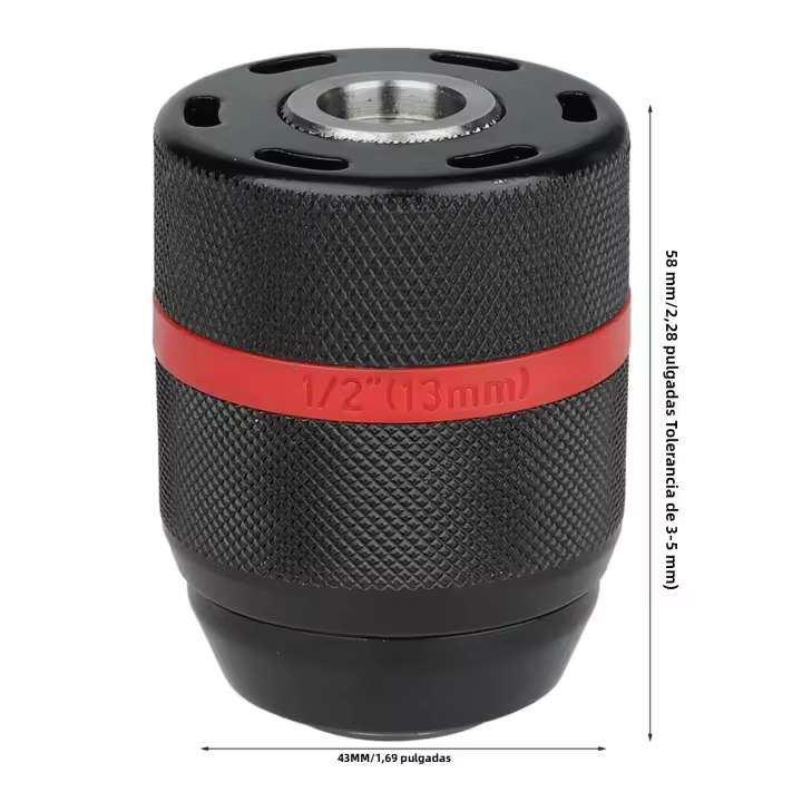 Chorro De Taladro Sin Llave 1/2-20UNF Montaje 2~13mm Autoajustable Para Múltiples Propósitos Walfront Origen China - 1