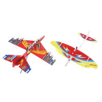 Juguete De Modelos De Avión Para Exteriores Capaz De LANZARSE Al Aire Con Capacidad Eléctrica Y Foam Inerte Avión De Mano Glider Aeronave Juguete Inercial De Plástico - details 13