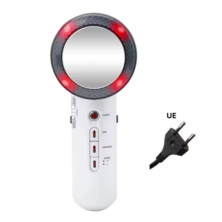 Máquina De Adelgazamiento Corporal Y Tonificación Facial EMS Ultrasonido E Infrarrojos 7 En 1 Portátil Para Pérdida De Grasa - 1