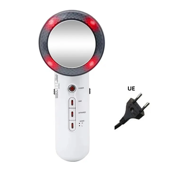 Máquina De Adelgazamiento Corporal Y Tonificación Facial EMS Ultrasonido E Infrarrojos 7 En 1 Portátil Para Pérdida De Grasa - 1