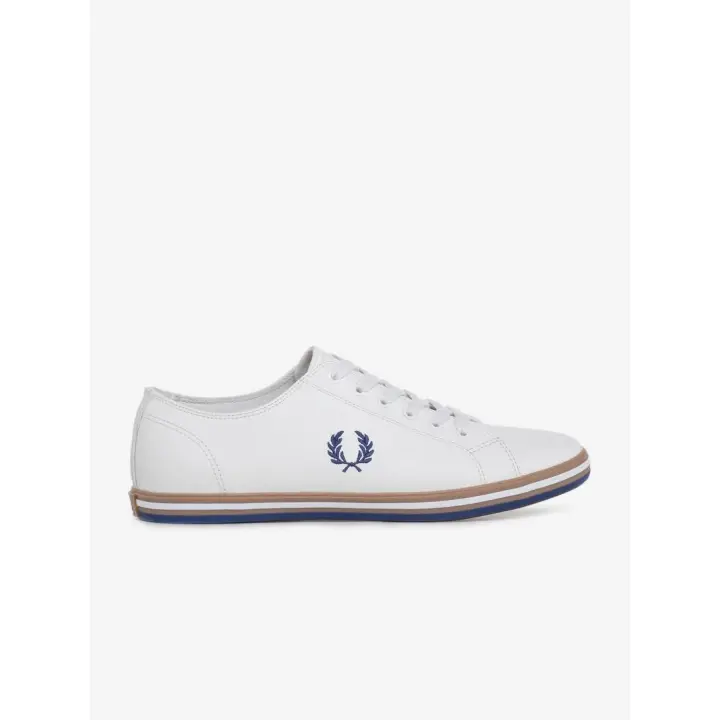Fred Perry Kingston Leather B7163 349 Porcelain - 1